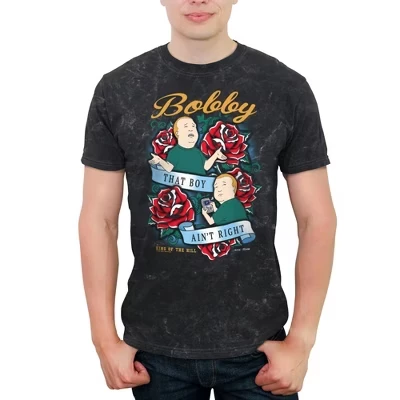 Мужская футболка Bobby That Boy Ain't Right черного цвета