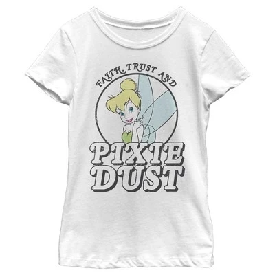 Футболка для девочек Peter Pan Tinker Bell, белая