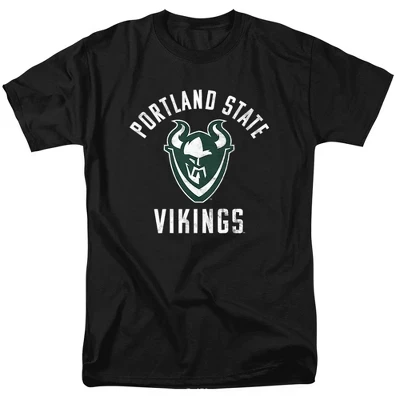 Мужская футболка NCAA Portland State Vikings, черная