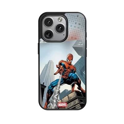 Чехол для мобильного телефона, совместимый с MagSafe, с обложкой Marvel Spider-Man для Apple iPhone spider-man