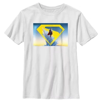 Детская футболка DC Comics Superman «Крепость», белая