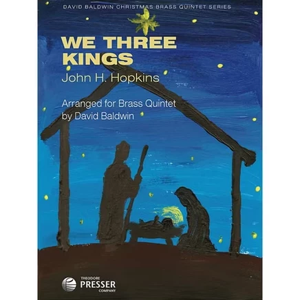 Ноты «We Three Kings» для духового квинтета