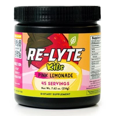 Детский напиток REDMOND LIFE Re-Lyte Kids, порошок, розовый