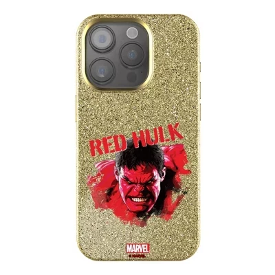 Чехол для мобильного телефона Marvel Avengers со значком Gold Bling для Apple iPhone