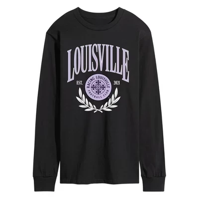 Мужской лонгслив NWSL Louisville Racing Club, черный