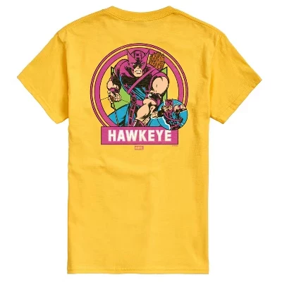 Мужская футболка с коротким рукавом с логотипом Hawkeye Circle, желтая