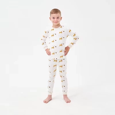 Пижама для девочек Little Plant Reindeer, с оленями