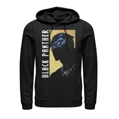 Мужское худи Marvel Black Panther, чёрное