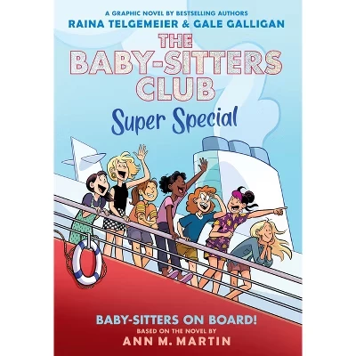 Няни на борту!: Графический роман (the Baby-Sitters Club Super Special #1) - Энн М. Мартин в твердом переплете.