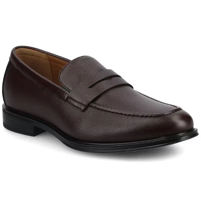 Модельные туфли-мокасины Vance Mens Phineas средней и широкой ширины без застежки Penny Loafer oxblood