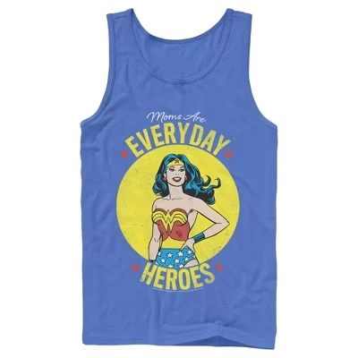 Мужская майка Wonder Woman Moms - повседневные герои