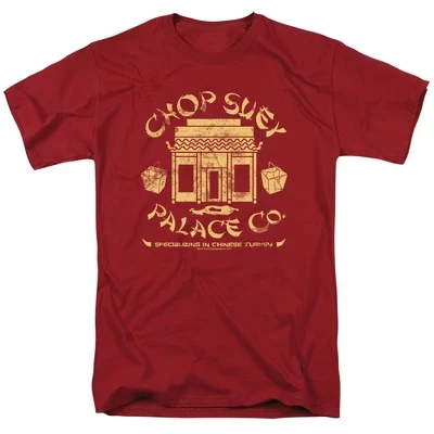 Футболка для взрослых Chop Suey Palace Co. Кардинал
