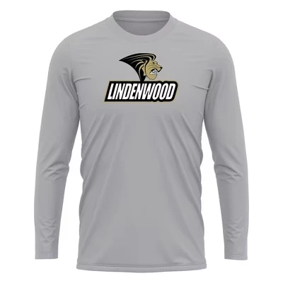 Мужская футболка с длинным рукавом NCAA Lindenwood меланж