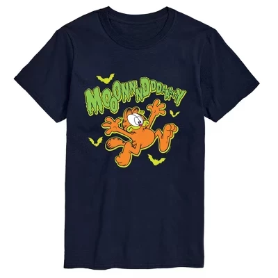 Мужская футболка Garfield Spooky Monday, синяя