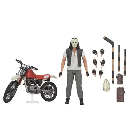Фигурка NECA Кейси Джонс с мотоциклом, 18 см