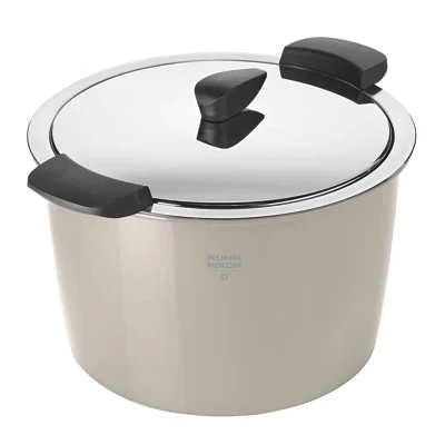 Кастрюля Kuhn Rikon Hotpan 5 л с термобаком, песочная