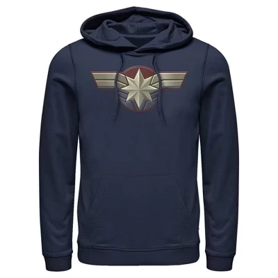 Мужское худи Marvel Captain, синее