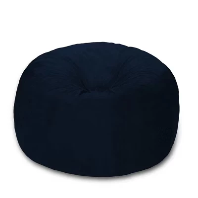 Кресло-мешок Relax Sacks 183 см, с пеной памяти, синее