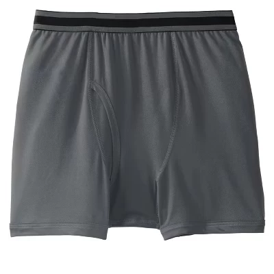 Мужские трусы-боксеры KingSize Performance Flex, стальные
