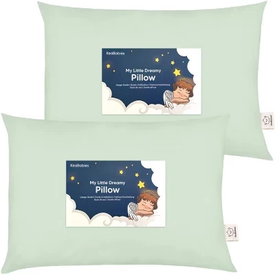 Детская подушка KeaBabies 13×18″, шалфейная