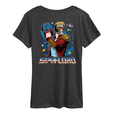 Женская футболка Guardians of the Galaxy Starlord, меланж