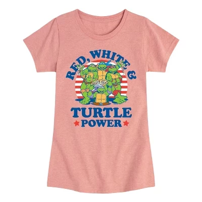 Футболка для девочек Teenage Mutant Ninja Turtles, розовая