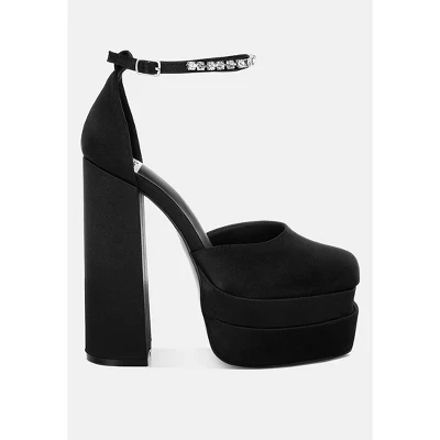 Женские босоножки Rag & Co. Martini на платформе, черные