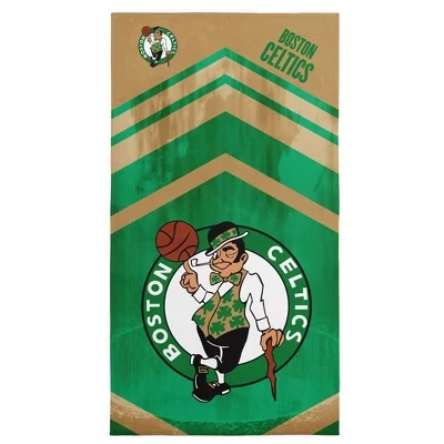 Пляжное полотенце из микрофибры NBA Shatter boston celtics