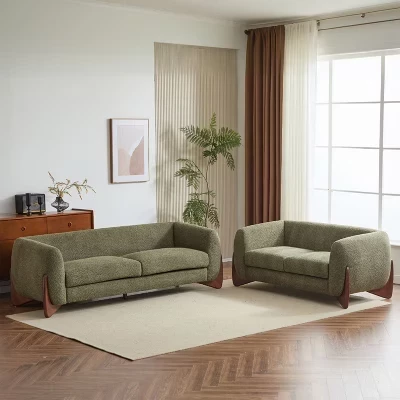 Комплект диванов Christopher Knight Home Livia, зеленый