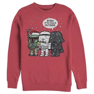 Мужской свитшот Star Wars Боба Фетт, красный