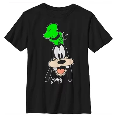 Футболка для мальчиков Disney Гуфи, черная