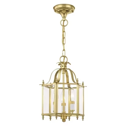 Люстра Livex Lighting Livingston 3, полированная латунь