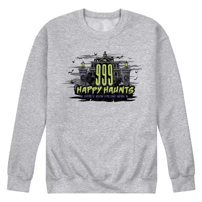 Мужской свитшот Haunted Mansion, серый меланж
