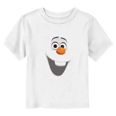 Детская футболка Frozen с Олафом, белая