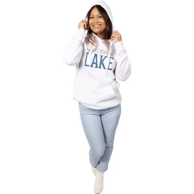 Унисекс худи Pavilion Gift Company «The Lake», XXL, белая