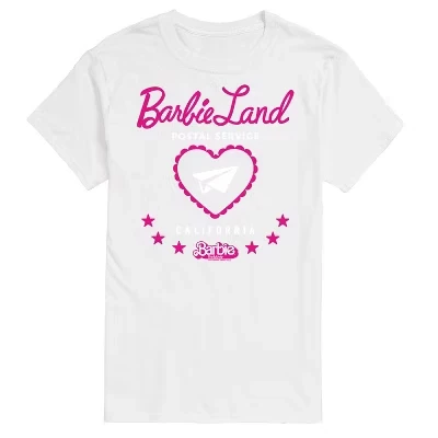 Мужская футболка Barbie Land Postal Service, белая
