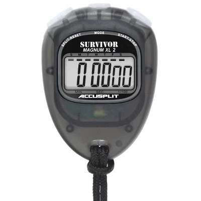 Секундомер ACCUSPLIT Survivor 2 профессиональный, дымчатый