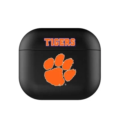 Чехол Keyscaper для AirPods 3 с эмблемой Clemson, черный