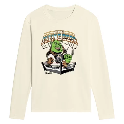 Мужской лонгслив Shrek Flying Ogre, натуральный