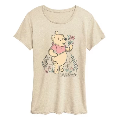 Женская футболка с коротким рукавом Find Beauty Pooh с рисунком березы