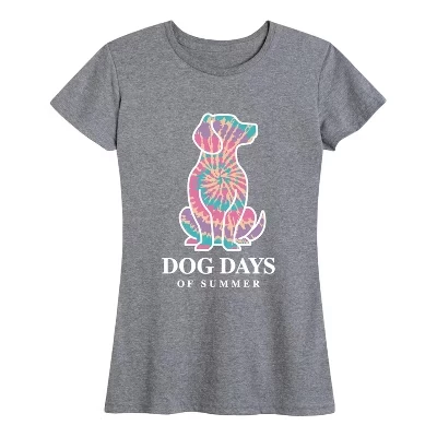 Женская футболка Dog Days Of Summer с коротким рукавом и рисунком 