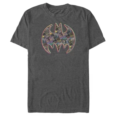 Мужская футболка DC Comics Batman, угольно-серая