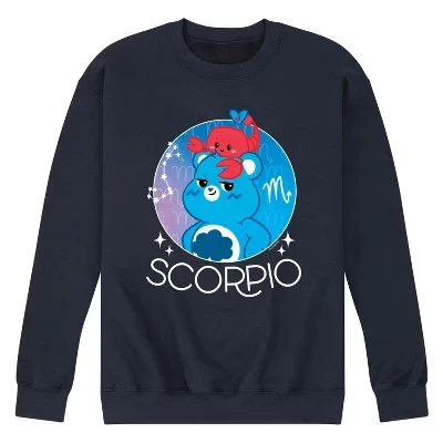 Мужской свитшот Care Bears Scorpio Grumpy Bear, синий