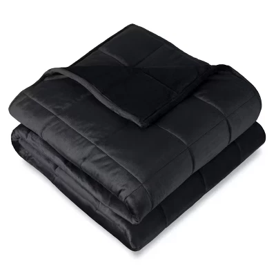 Утяжеленное одеяло Bare Home 102×152 см, 3–4,5 кг, черное