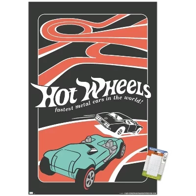 Постер Trends International Hot Wheels, белый