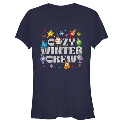 Женская уютная футболка Winter Sprites Crew для юниорок