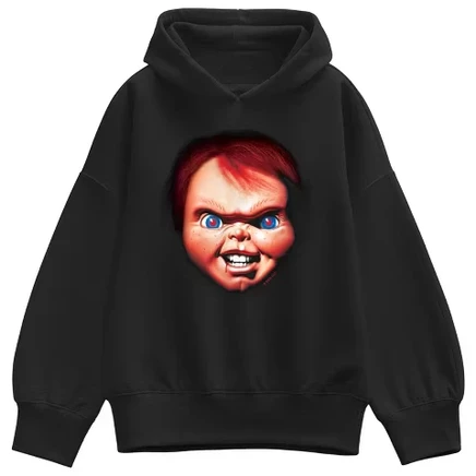 Женское худи Chucky Glowing Eyes, черное