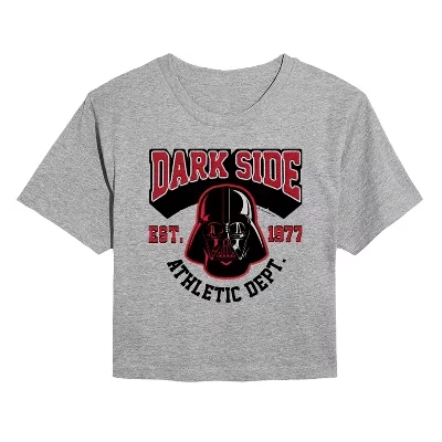 Женская - Спортивный отдел Darkside Укороченная футболка с рисунком heather grey