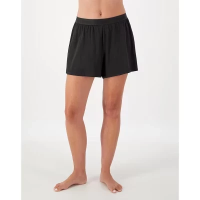 Оригинальные женские шорты для сна SuperSoft Comfywear, черные, 3,25 дюйма
