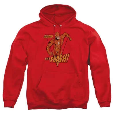 Мужская толстовка с капюшоном DC Whirlwind Pull-Over красного цвета
